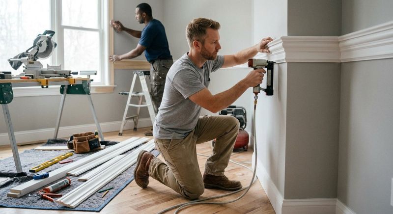 Commercial Trim Installation in Wilmington, NC