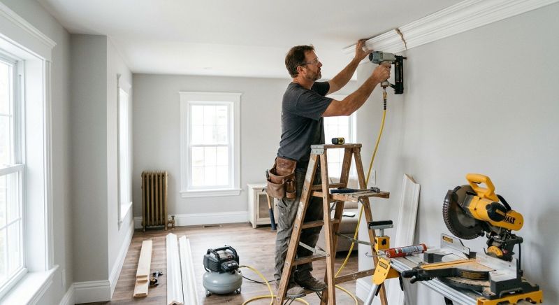 Custom Wood Trim Installation in Kansas City, KS