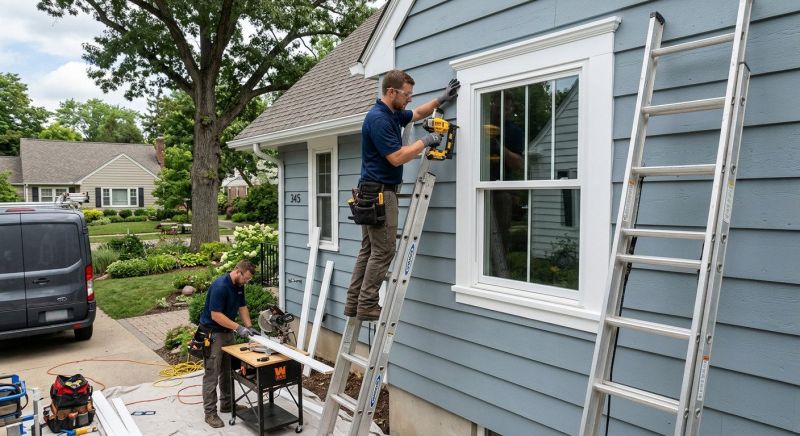 Exterior Window Trim Service in Overland Park, KS