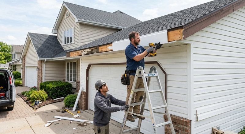 Garage Fascia Repair in Overland Park, KS