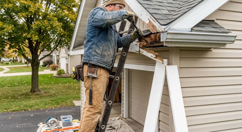 Garage Fascia Repair in Olathe, KS