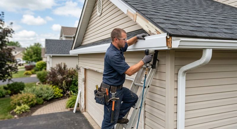 Aluminum Fascia Replacement in Wilmington, NC