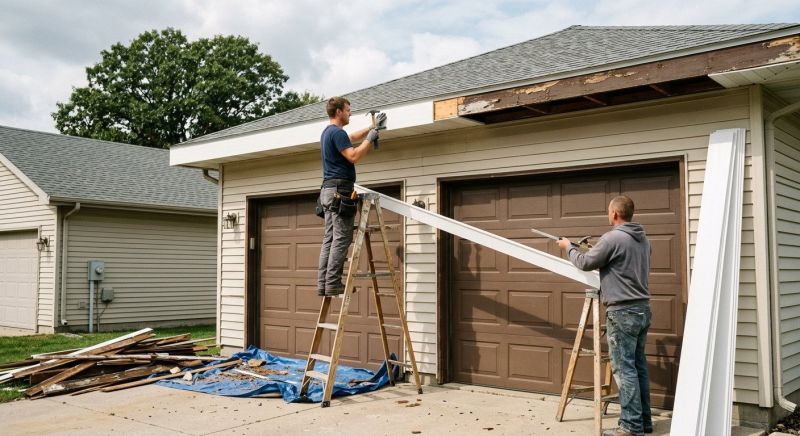 Aluminum Fascia Replacement in Alpharetta, GA