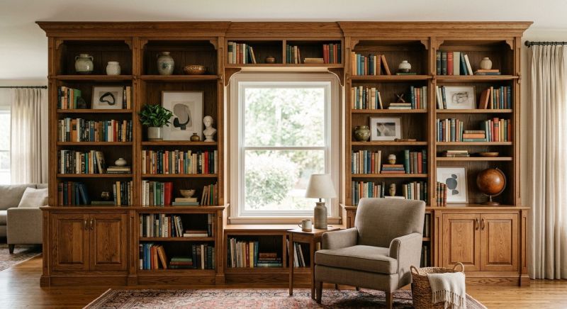 Bookcase Installation in Raleigh, NC