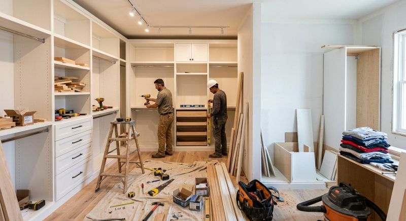 Closet Construction in Raleigh, NC