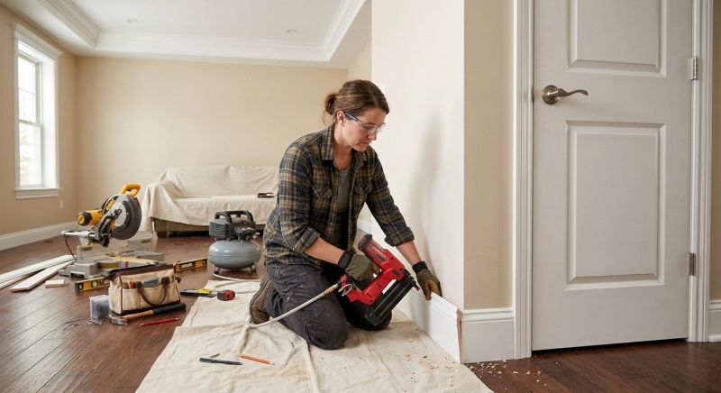 Commercial Trim Installation in Wilmington, NC