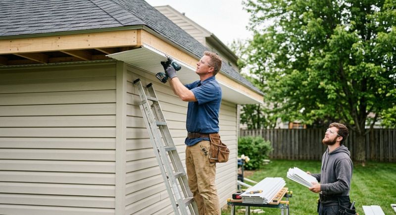 Eaves Installation in Overland Park, KS