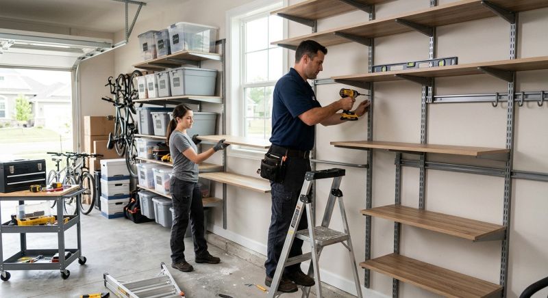 Garage Shelves Installation in Raleigh, NC