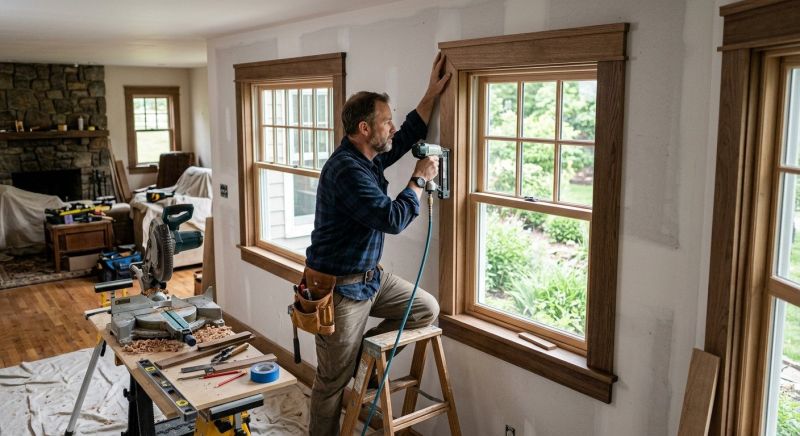 Interior Trim Work in Kansas City, KS
