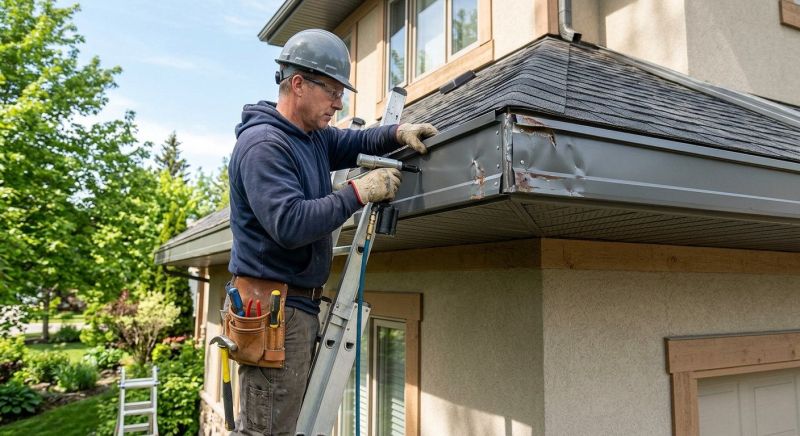 Metal Fascia Repair in Alpharetta, GA