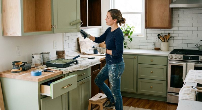 Oak Cabinet Remodeling in Dayton, OH