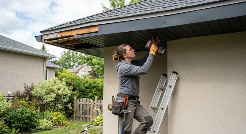 Soffit Damage Repair in Overland Park, KS