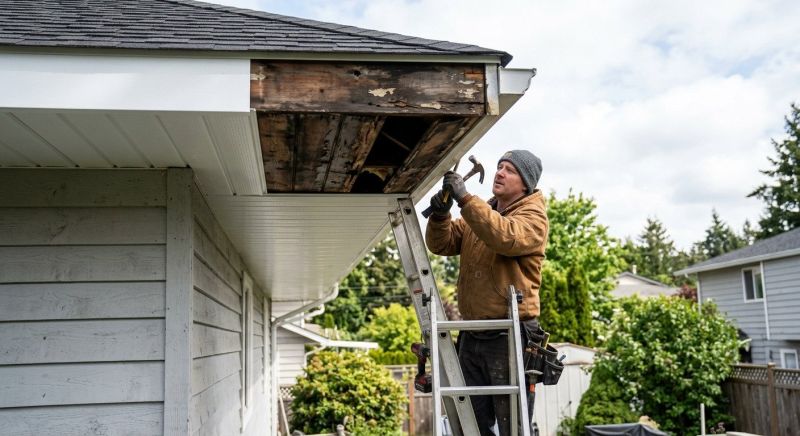 Soffit Damage Repair in Overland Park, KS
