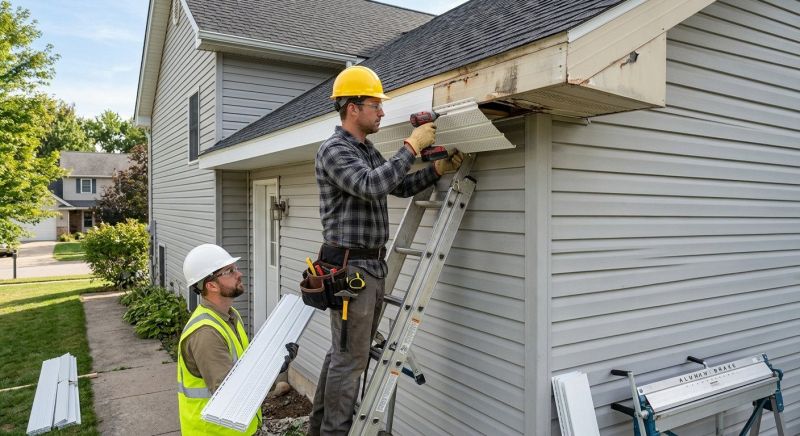 Soffit Vents Installation in Alpharetta, GA